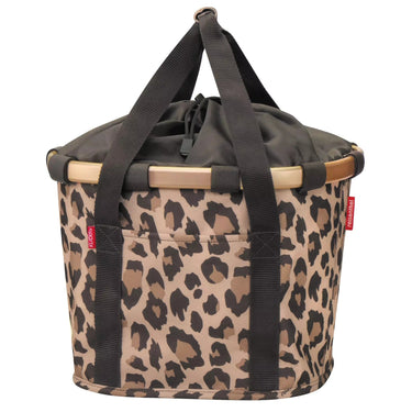 KLICKfix reisenthel Bikebasket 15 - Lenkerkorb 35 cm (leo macchiato) - Markenkoffer