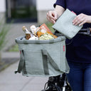 KLICKfix reisenthel Bikebasket 15 - Lenkerkorb 35 cm (twist sage) - Markenkoffer