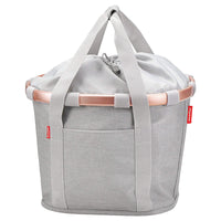 KLICKfix reisenthel Bikebasket 15 - Lenkerkorb 35 cm (twist sky rose)