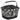 KLICKfix reisenthel Carrybag GT 21 - Gepäckträgerkorb (Racktime) (fleur black) - Markenkoffer