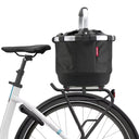 KLICKfix reisenthel Carrybag GT 24 - Gepäckträgerkorb (UniKlip 2) (schwarz) - Markenkoffer