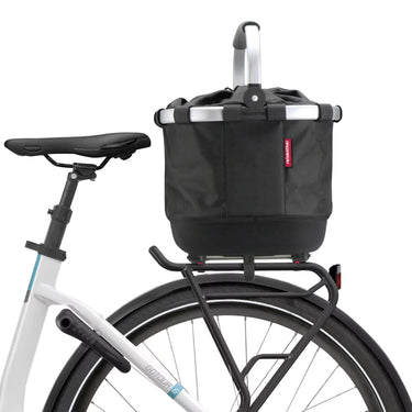 KLICKfix reisenthel Carrybag GT 24 - Gepäckträgerkorb (UniKlip 2) (schwarz) - Markenkoffer
