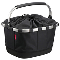 KLICKfix reisenthel Carrybag GT 24 - Gepäckträgerkorb (UniKlip 2) (schwarz)