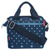 KLICKfix reisenthel Roomy 4 - Sac de guidon 24 cm (points mélangés bleu)