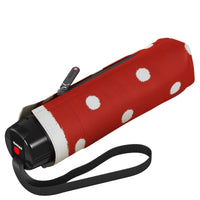 Knirps T.020 Small Manual - Taschenschirm Regenschirm (dot art red) - Ansicht 2