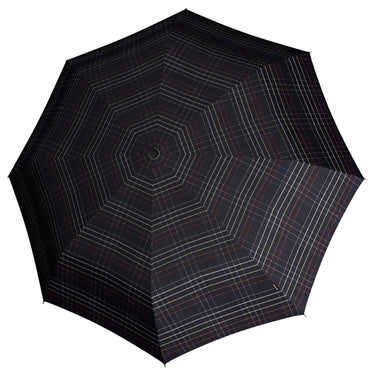 Knirps T.200 M Duomatic - Taschenschirm Regenschirm (check black)
