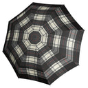 Knirps T.200 M Duomatic - Taschenschirm Regenschirm (check black/white) - Markenkoffer