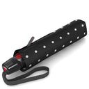 Knirps T.200 M Duomatic - Taschenschirm Regenschirm (kelly black) - Markenkoffer