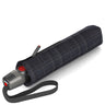 Knirps T.200 M Duomatic - Taschenschirm Regenschirm (men's prints check) - Markenkoffer