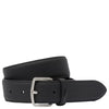Lacoste Accessoire - Ceinture 3,5 cm Cuir (noir, 115 cm)