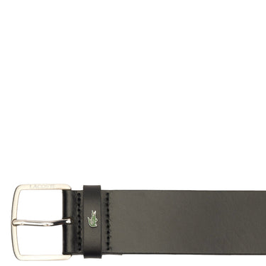 Lacoste Accessoire - Gürtel 4 cm Leder (black, 95 cm) - Markenkoffer