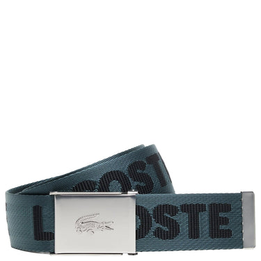 Lacoste Accessoire Jacquard - Gürtel 4 cm (camouflage/clay - navy blue - archipelago, 90 cm) - Markenkoffer