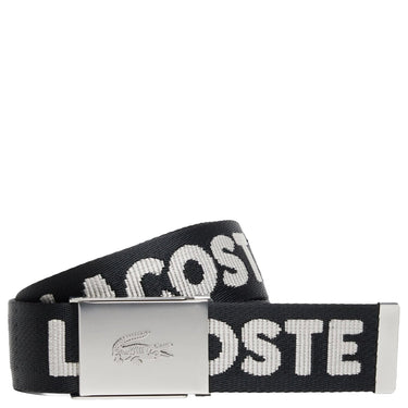 Lacoste Accessoire Jacquard - Gürtel 4 cm (ecru/vanille - mandarine, 90 cm) - Markenkoffer