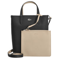 Lacoste Anna - vertical Shopper 29 cm (noir krema) - Markenkoffer