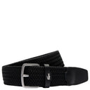 Lacoste Casual - Stretchgürtel 3.5 cm (black, 120 cm)