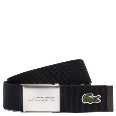 Lacoste L.12.12 Concept - Gürtel 4 cm (black, 100 cm) - Markenkoffer