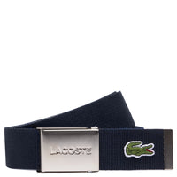 Lacoste L.12.12 Concept - Gürtel 4 cm (navy blue, 110 cm)
