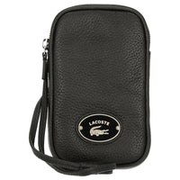 Lacoste Origin Croc - Handytasche mit Kontrast - Krokodil 17 cm (black) - Markenkoffer
