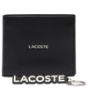 Lacoste Ossian - Coffret Cadeau - Portefeuille et Porte-clés (noir)