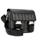 Lacoste The Blend - Umhängetasche 21.5 cm (monogram noir gris) - Markenkoffer