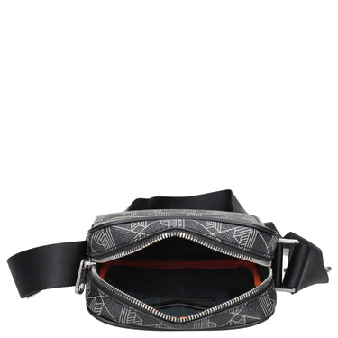 Lacoste The Blend - vertical Umhängetasche 21.5 cm (monogram noir gris) - Markenkoffer