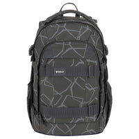 Lässig Bold Origin - Schulrucksack 46.5 cm (Edges Grey) - Markenkoffer