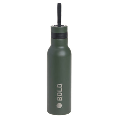 Lässig Double Walled Bottle Stainless Steel Bold - Trinkflasche (Dark Olive) - Markenkoffer