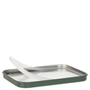 Lässig Lunchbox Stainless Steel Solid 18 cm - Brotzeitbox (Bold Dark Olive) - Markenkoffer
