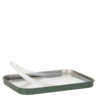 Lässig Lunchbox Stainless Steel Solid 18 cm - Brotzeitbox (Bold Dark Olive) - Markenkoffer