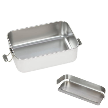 Lässig Lunchbox Stainless Steel Solid 18 cm - Brotzeitbox (Bold Rainbow) - Markenkoffer