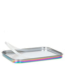 Lässig Lunchbox Stainless Steel Solid 18 cm - Brotzeitbox (Bold Rainbow) - Markenkoffer