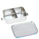 Lässig Lunchbox Stainless Steel Solid 18 cm - Brotzeitbox (Bold Rainbow) - Markenkoffer