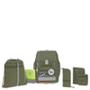 Lässig School Set Boxy Unique - Schulranzen Set 7tlg. (Olive)