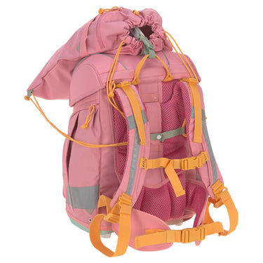 Lässig School Set Boxy Unique - Schulranzen Set 7tlg. (Pink) - Markenkoffer
