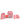 Lässig School Set Boxy Unique - Schulranzen Set 7tlg. (Pink) - Markenkoffer