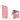Lässig School Set Boxy Unique - Schulranzen Set 7tlg. (Pink) - Markenkoffer