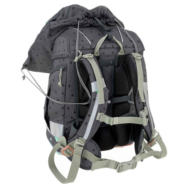 Lässig School Set Boxy Unique - Schulranzen Set 7tlg. (Speckles Anthracite) - Markenkoffer