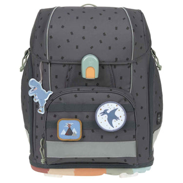 Lässig School Set Boxy Unique - Schulranzen Set 7tlg. (Speckles Anthracite) - Markenkoffer