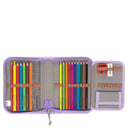 Lässig School Set Boxy Unique - Schulranzen Set 7tlg. (Violet/Lavender) - Markenkoffer
