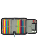 Lässig School Set Slim Unique - Schulranzen Set 7tlg. (Black) - Markenkoffer