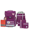 Lässig School Set Slim Unique - Set de cartable 7 pièces (Lilas)