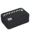 Lässig School Triple Pencil Case - Trousse (Unique Black)