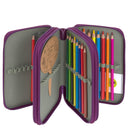 Lässig School Triple Pencil Case - Mäppchen (Unique Lilac) - Ansicht 3