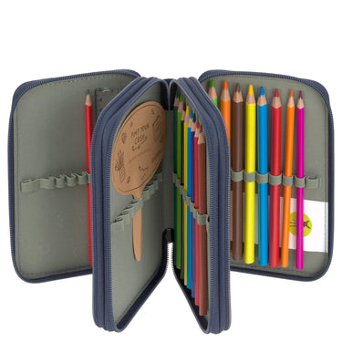 Lässig School Triple Pencil Case - Mäppchen (Unique Navy) - Ansicht 3