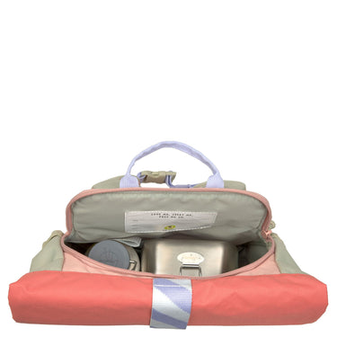 Lässig Sunny Explorer - Rolltop Kinderrucksack Mini 32.5 cm (rose/pink) - Markenkoffer