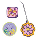 Lässig Zubehör School Patches Set - Anhänger/Patches (Flower) - Markenkoffer