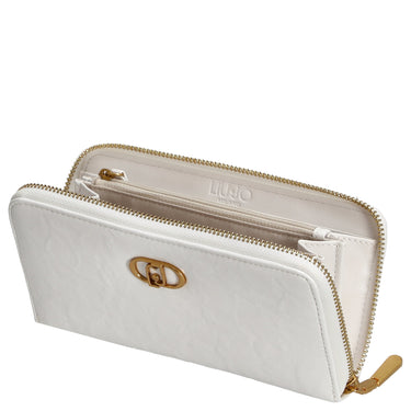 Liu Jo Lapuffy - Geldbörse XL 12cc 19 cm (off white) - Markenkoffer