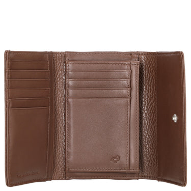 Mandarina Duck Mellow Leather - Geldbörse 10cc 13.5 cm (milk chocolate) - Markenkoffer