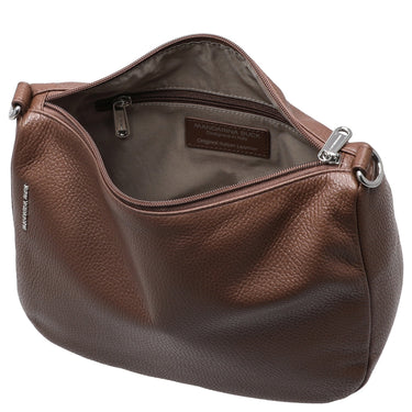 Mandarina Duck Mellow Leather Hobo - Umhängetasche 28.5 cm (milk chocolate) - Markenkoffer
