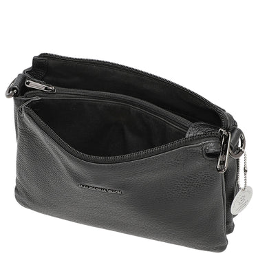 Mandarina Duck Mellow Leather Pochette - Abendtasche 23 cm (nero) - Markenkoffer